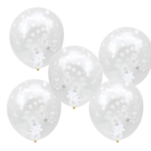 Harnas Scheiden probleem Confetti ballonnen wit Rustic Country (5ST) - snel en eenvoudig bestellen